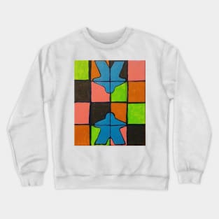 Stained Glass Meep Crewneck Sweatshirt